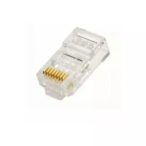 Разъёмы RJ45 extra digital LYUS005, набор 100 шт., для витой пары, совместимы с Cat5e/Cat6