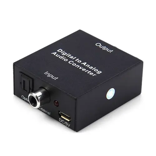 Digitālais uz analogā audio konvertors extra