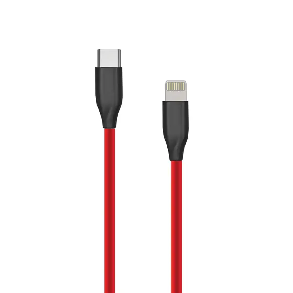 USB Type-C uz Lightning silikona kabelis