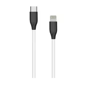 Кабель USB Type-C — Lightning силиконовый extra digital CA912308 2 м белый