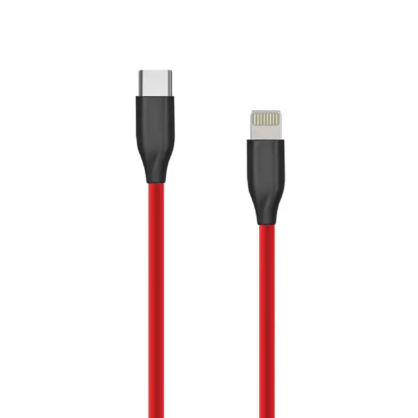 Silikona kabelis USB Type-C uz Lightning