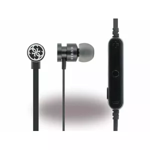 Bezvadu sporta Bluetooth 4.1 austiņas GUESS GUEPBTBK — melnas, uzacu/iekšējās, sporta dizains