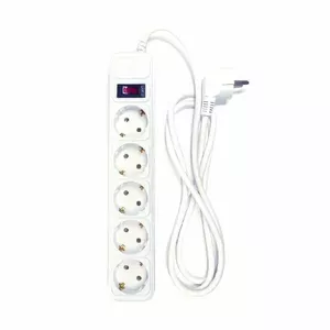 Extension cord PPSA10M18S5 1.8 m — 5 sockets with switch