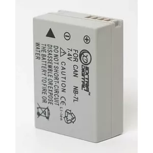 Аккумулятор extra digital NB-7L Li-ion 3,7В 1120мАч для совместимых камер Canon