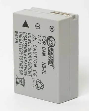 Akumulators extra digital NB-7L Li-ion 3