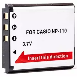 Rechargeable battery extra digital NP-110 3.7V 1000mAh for portable devices