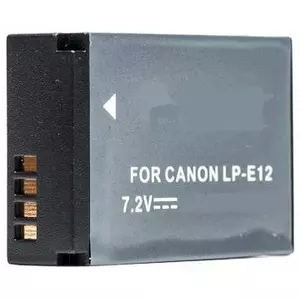Аккумулятор для фотоаппарата extra digital LP-E12 7.2V 875mAh