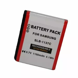 Battery extra digital SLB-1137C DV00DV1350 3.7V 1300mAh rechargeable for portable devices