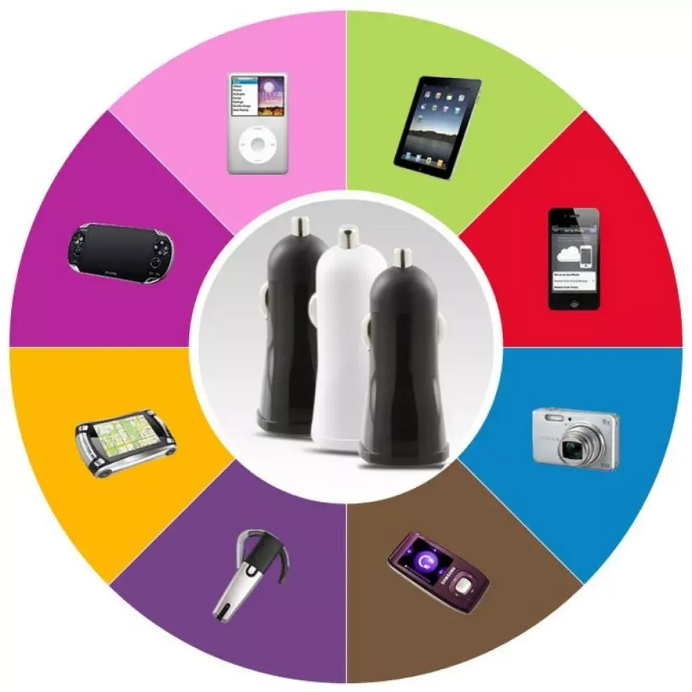 Автомобильное USB-зарядное Techly IUSB2-CAR2-1A1P Photo 6