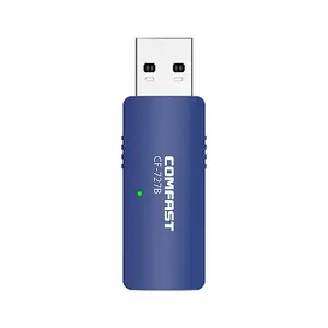 USB Wi‑Fi and Bluetooth adapter Comfast CF-727B, dual‑band 2.4/5 GHz, up to 1300 Mbps