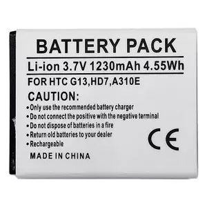 Battery Extra Digital HTC HD3 HD7 Wildfire S