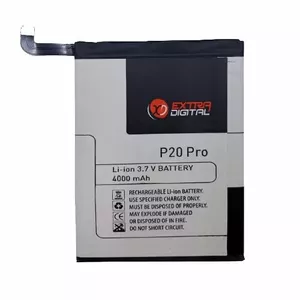 Battery extra digital for HUAWEI P20 Pro 4000mAh Li‑ion