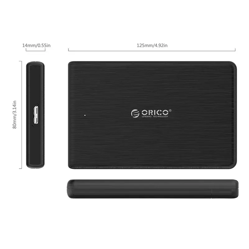 HDD/SSD enclosure ORICO 2189C3-BK-BP Photo 5