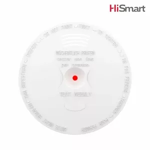 HiSmart bezvadu dūmu sensors (BS EN 14604:2005)