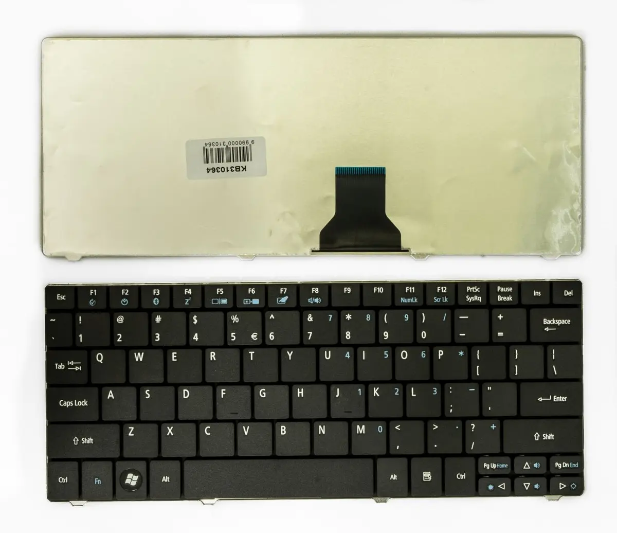 Acer klaviatūra Aspire One 721/722/751/752/753 (MPN