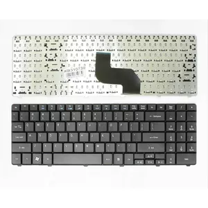 Acer laptop keyboard compatible with Aspire 5332 5334 5516 5517 5732 5734 5532 5534, replacement keyboard (MPN KB310739)