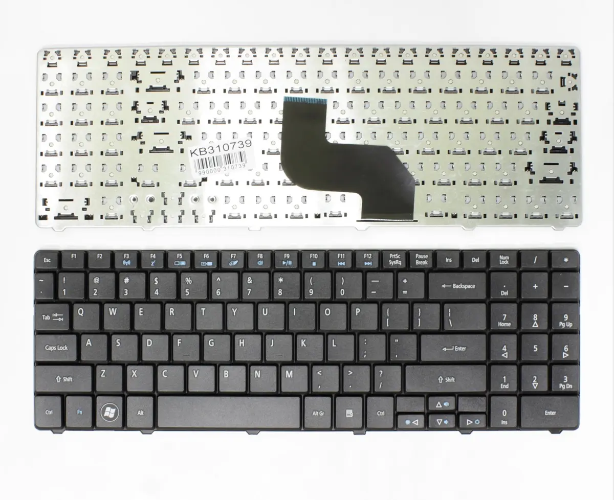Klaviatūra Acer klēpjdatoram, saderīga ar Aspire