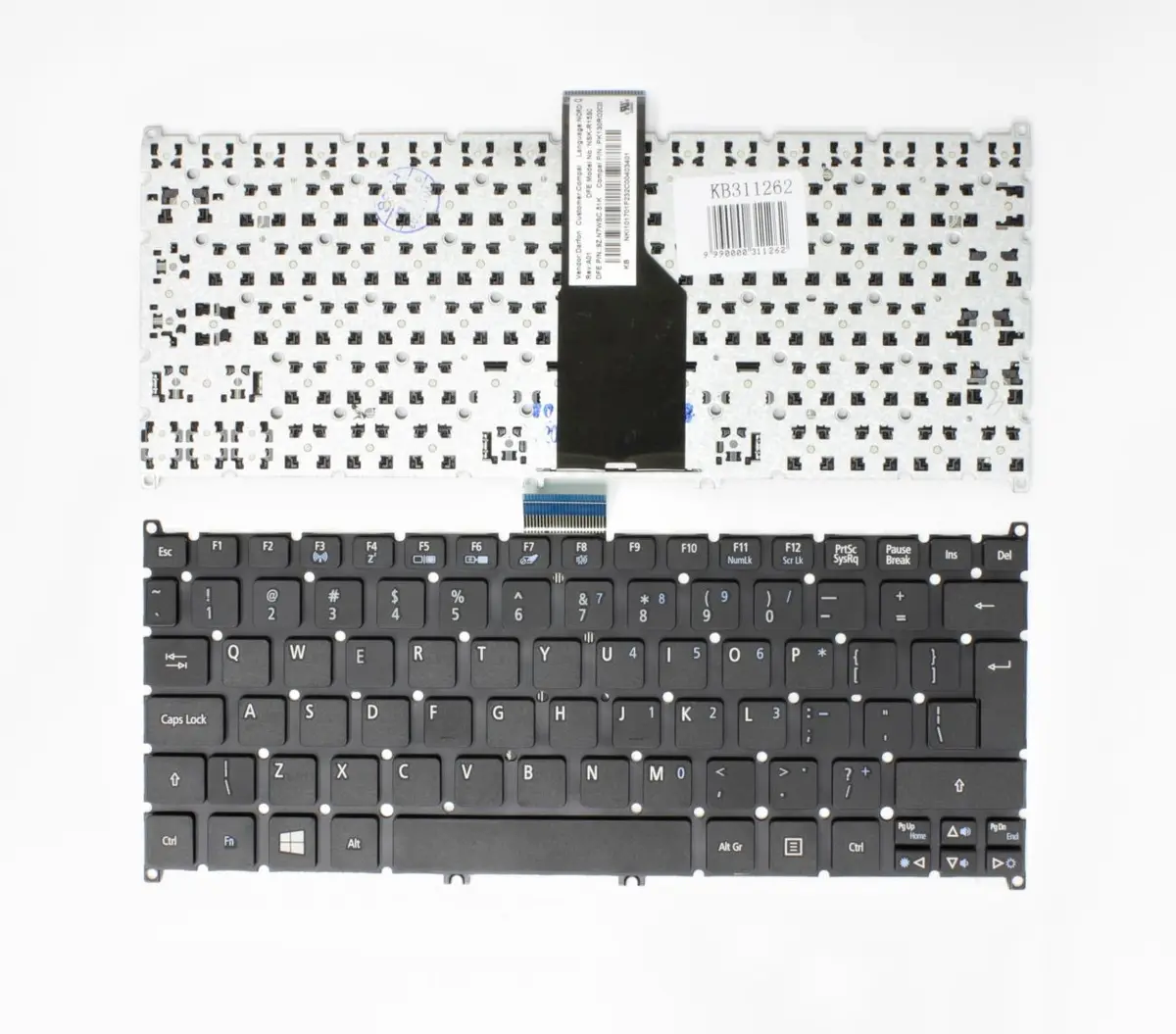 Klaviatūra Acer KB311262 priekš Aspire One