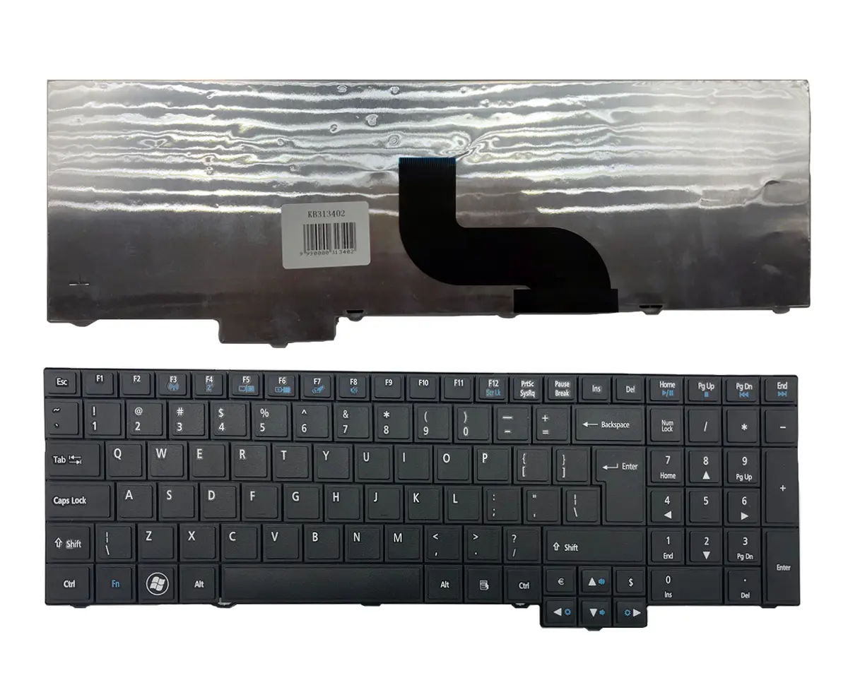 Klaviatūra Acer TravelMate 5760 ar UK