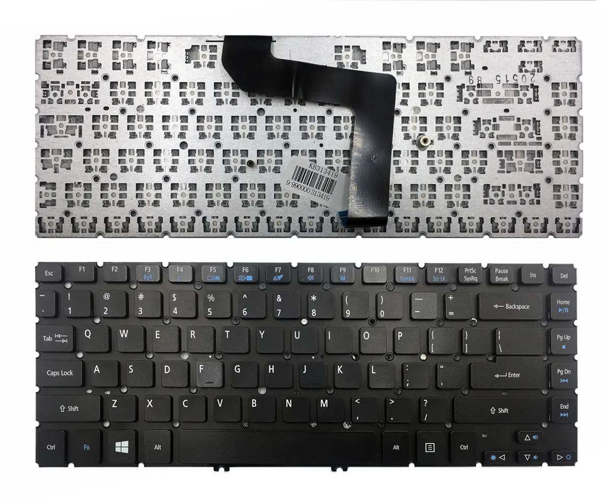 Acer izgaismota klaviatūra, US izkārtojums priekš