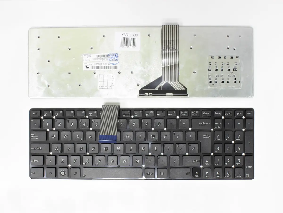 Klaviatūra UK priekš Asus K55 K55A