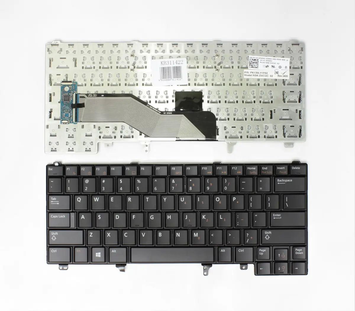 Klaviatūra Dell Latitude E6220 E6420 KB311422