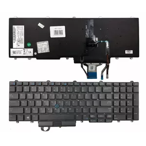 Keyboard Dell KB312955 for Latitude E5550/E5580 and Precision 15/17 series, replacement laptop keyboard