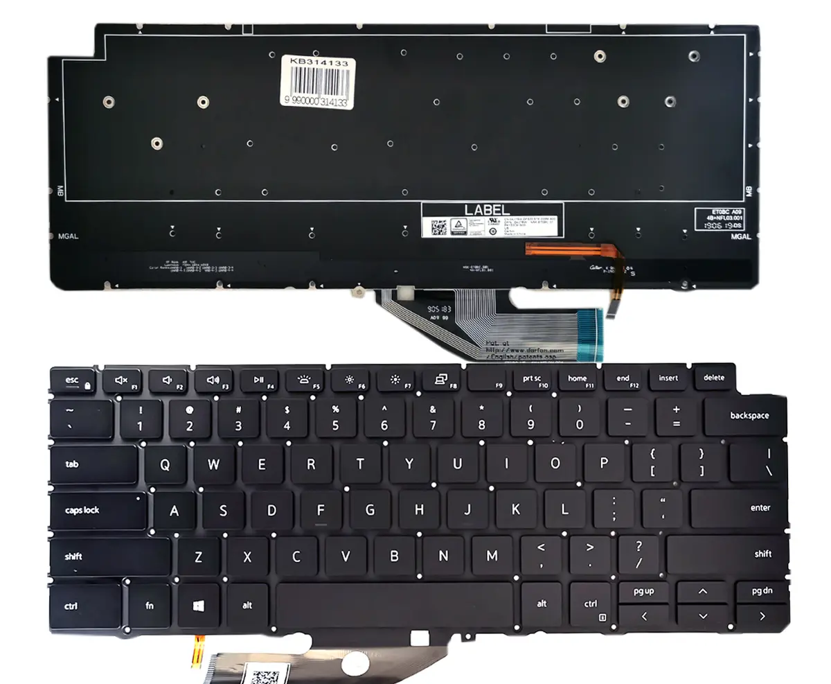 Klaviatūra Dell XPS 13 7390 9730