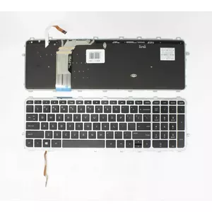 Keyboard HP Envy/TouchSmart M7-J series Backlit with Frame — replacement for 15-J, 17-J, 17T-J