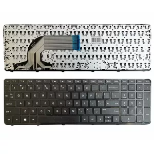 Tastatūra HP 250: 250: G2, G3; 255: G2, G3; 256: G2, G3. Ar rāmi