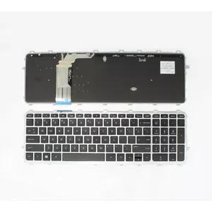 Laptop keyboard with frame HP Envy TouchSmart compatible with 15-J 17-J M7-J 17T-J models