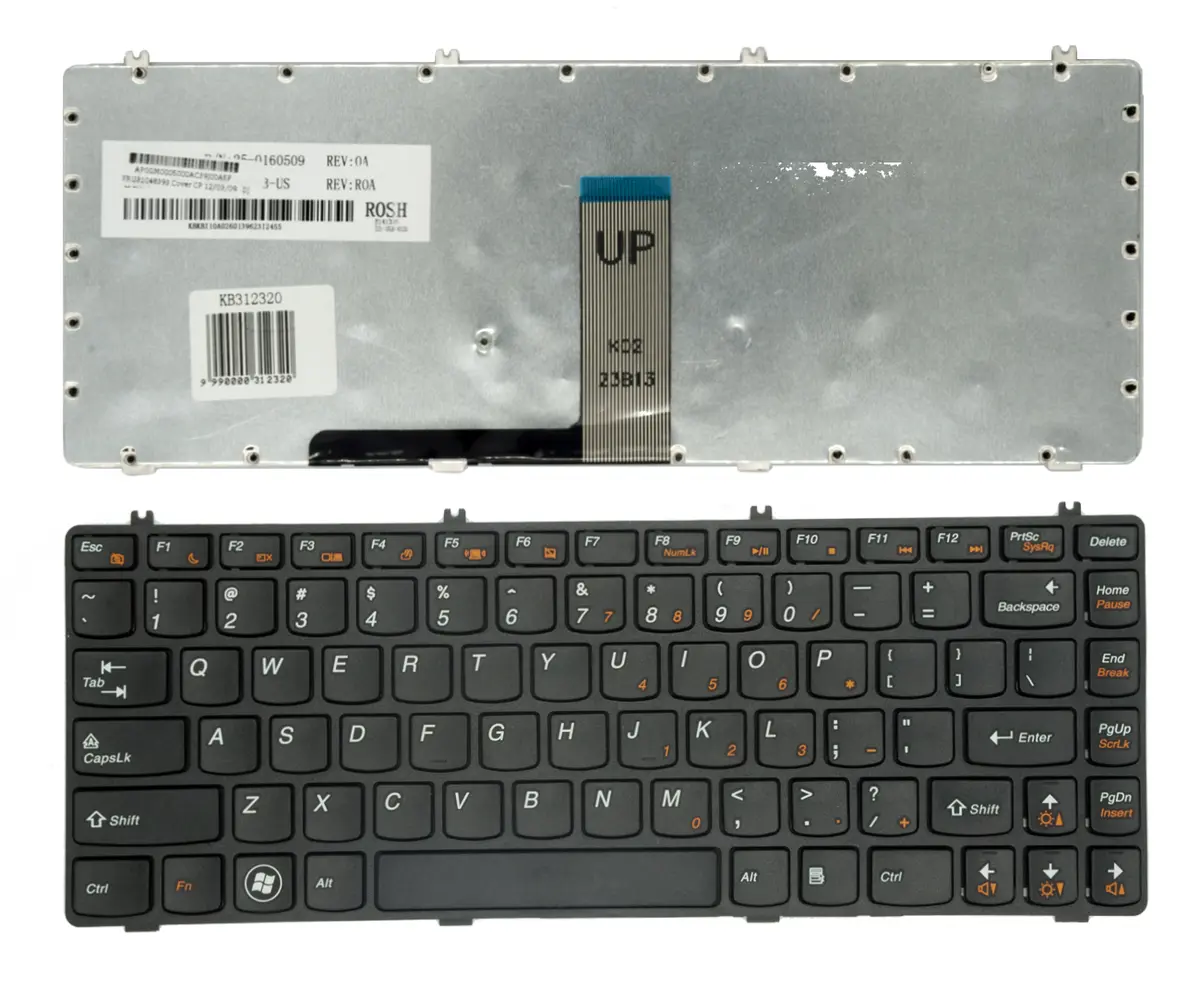 Klaviatūra Lenovo priekš IdeaPad Y470 Y471