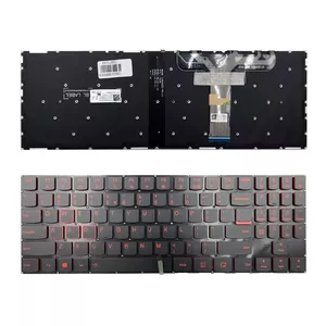 Keyboard Lenovo Legion Y520 Y530 with red backlight — wired laptop replacement keyboard