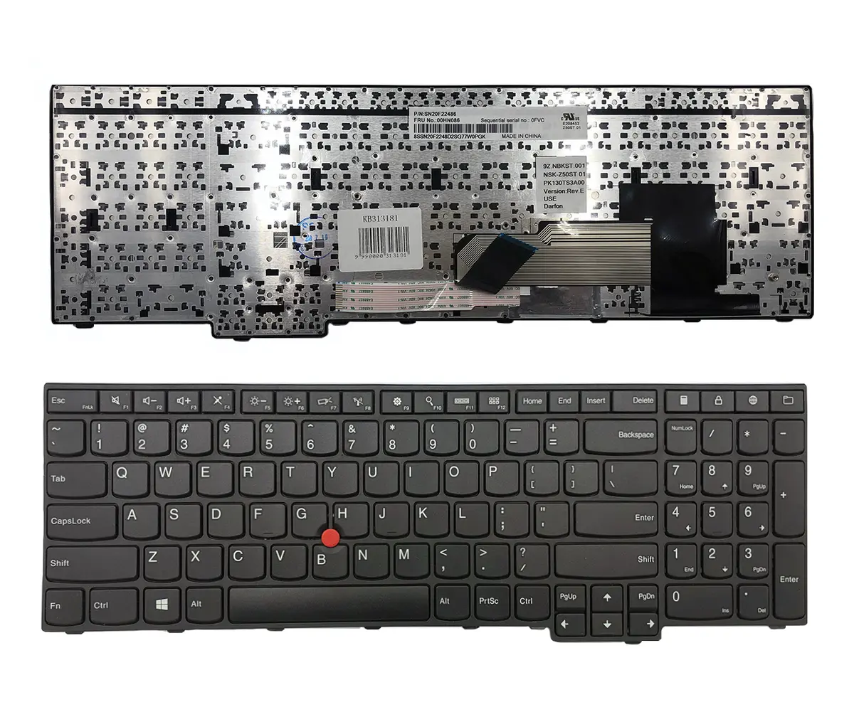 Klaviatūra Lenovo ThinkPad E550/E555 ar rāmi