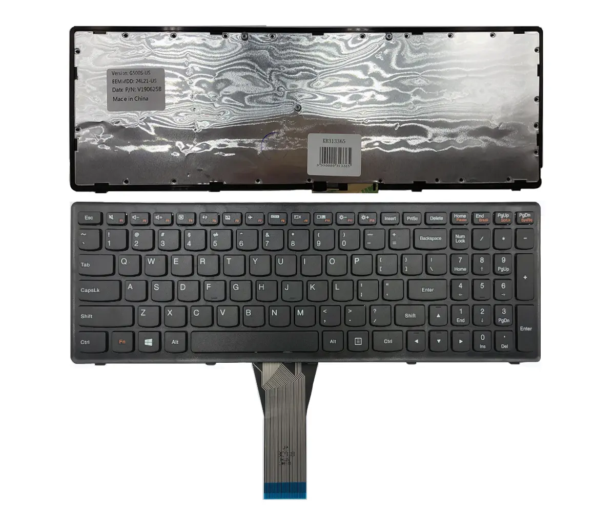 Klaviatūra Lenovo G500C/G500H/G500S ar rāmi, modelis