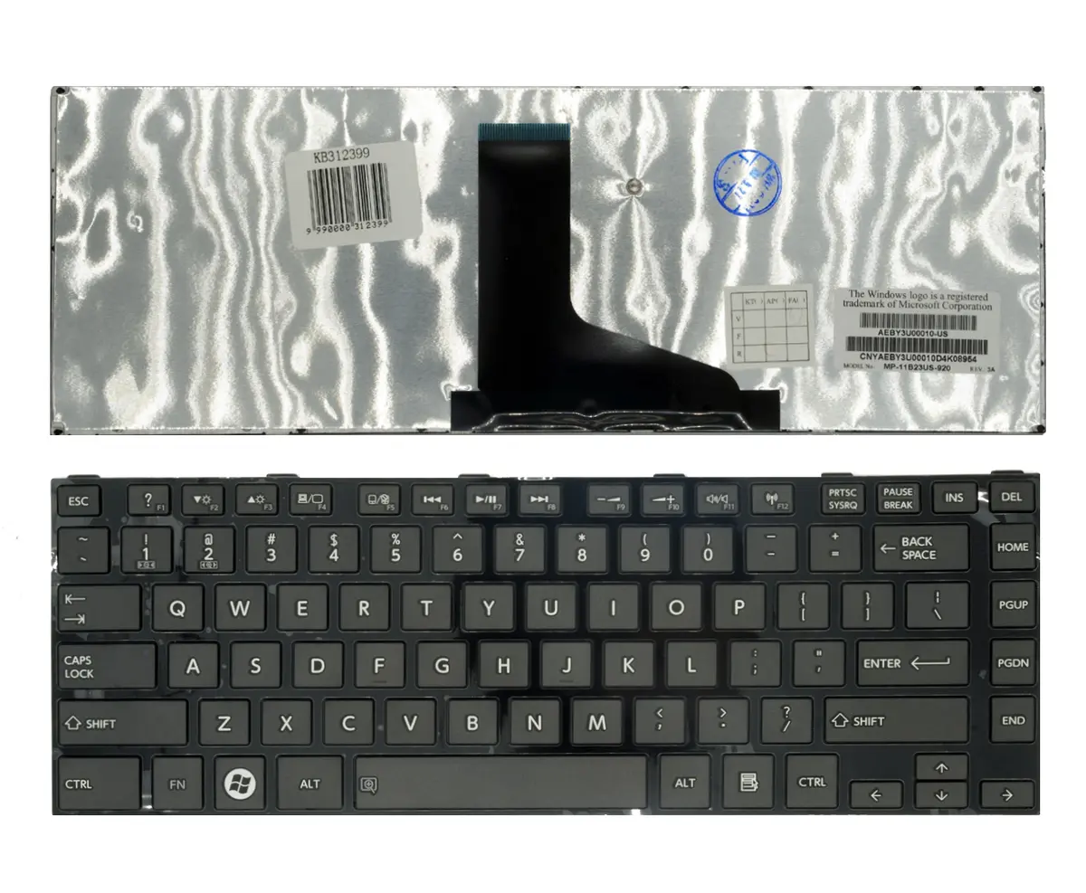 Klaviatūra Toshiba nomaiņai Satellite L800 L805