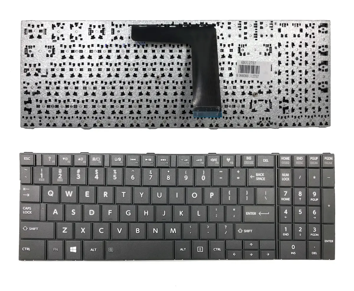 Klaviatūra Toshiba Satellite KB312757 — saderīga