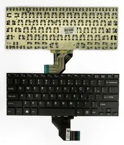 Keyboard Sony laptop replacement KB310555 QWERTY layout Black for VAIO SVF14