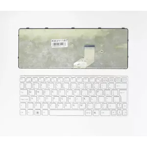 Tastatūra SONY Vaio: SVE11, UK balta