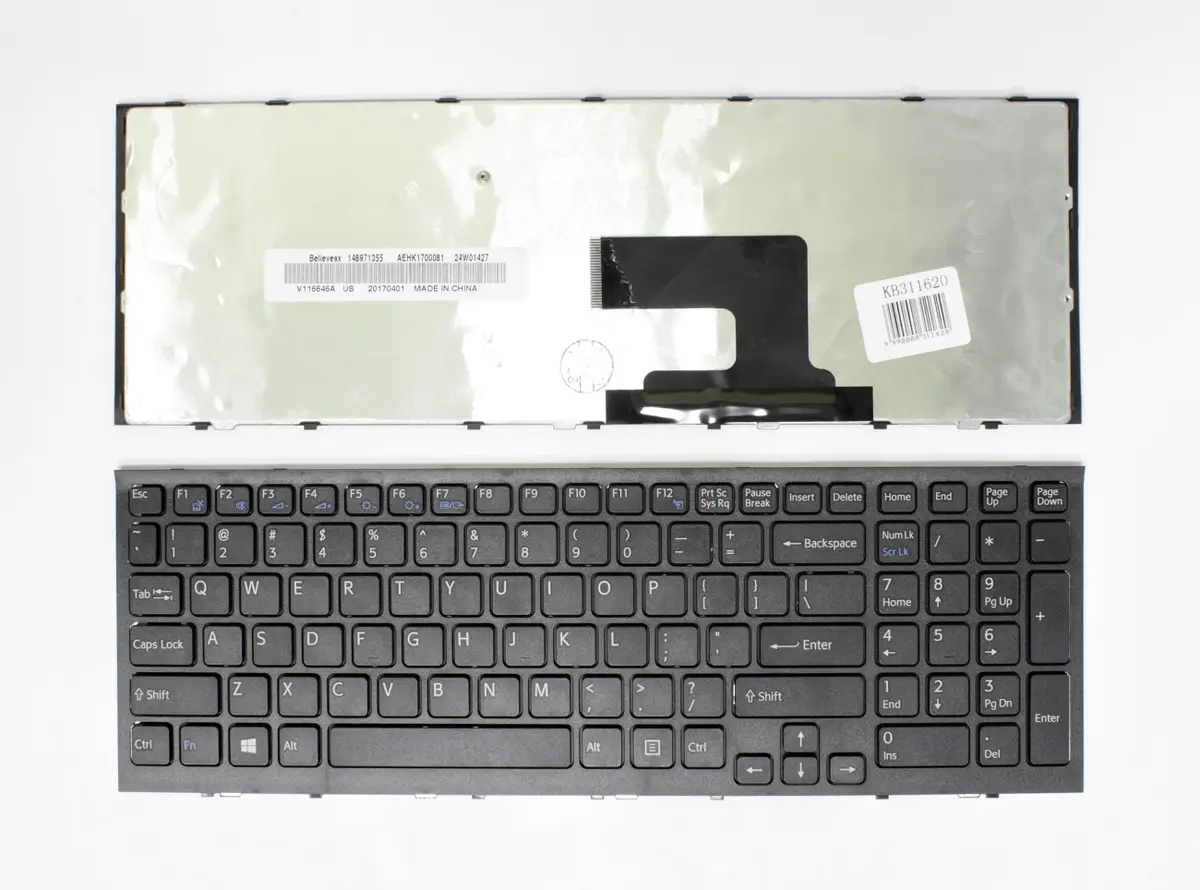 Klaviatūra Sony KB311620 QWERTY melna –