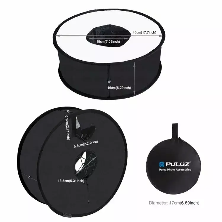 Softbox Puluz PU5145 45 cm apaļš Photo 4