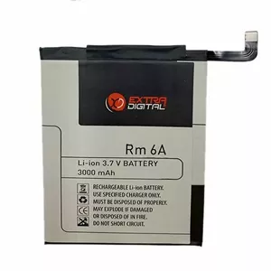 Battery extra digital for Xiaomi Redmi 6A SM220267 — 3000mAh Li‑ion