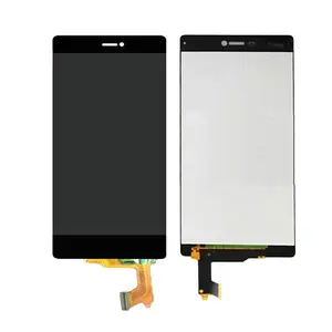 LCD screen for HUAWEI P8, original replacement panel, black, MPN TE320837