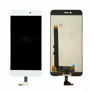 LCD screen for Xiaomi Redmi Note 5A, OEM replacement, white, MPN TE321018