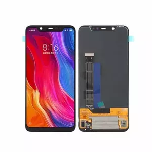 LCD screen for Xiaomi Mi 8 black OEM TE321131 — replacement display assembly