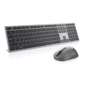 Wireless Keyboard and Mouse Set Dell KM7321W Titan Grey with Batteries Included