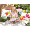 Lelles apģērbu komplekts ZAPF BABY born Trendy Boho Dress Photo 4