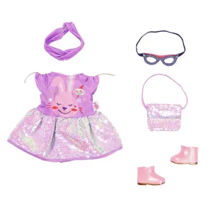 Leļļu apģērbu komplekts BABY born Deluxe Happy Birthday Outfit