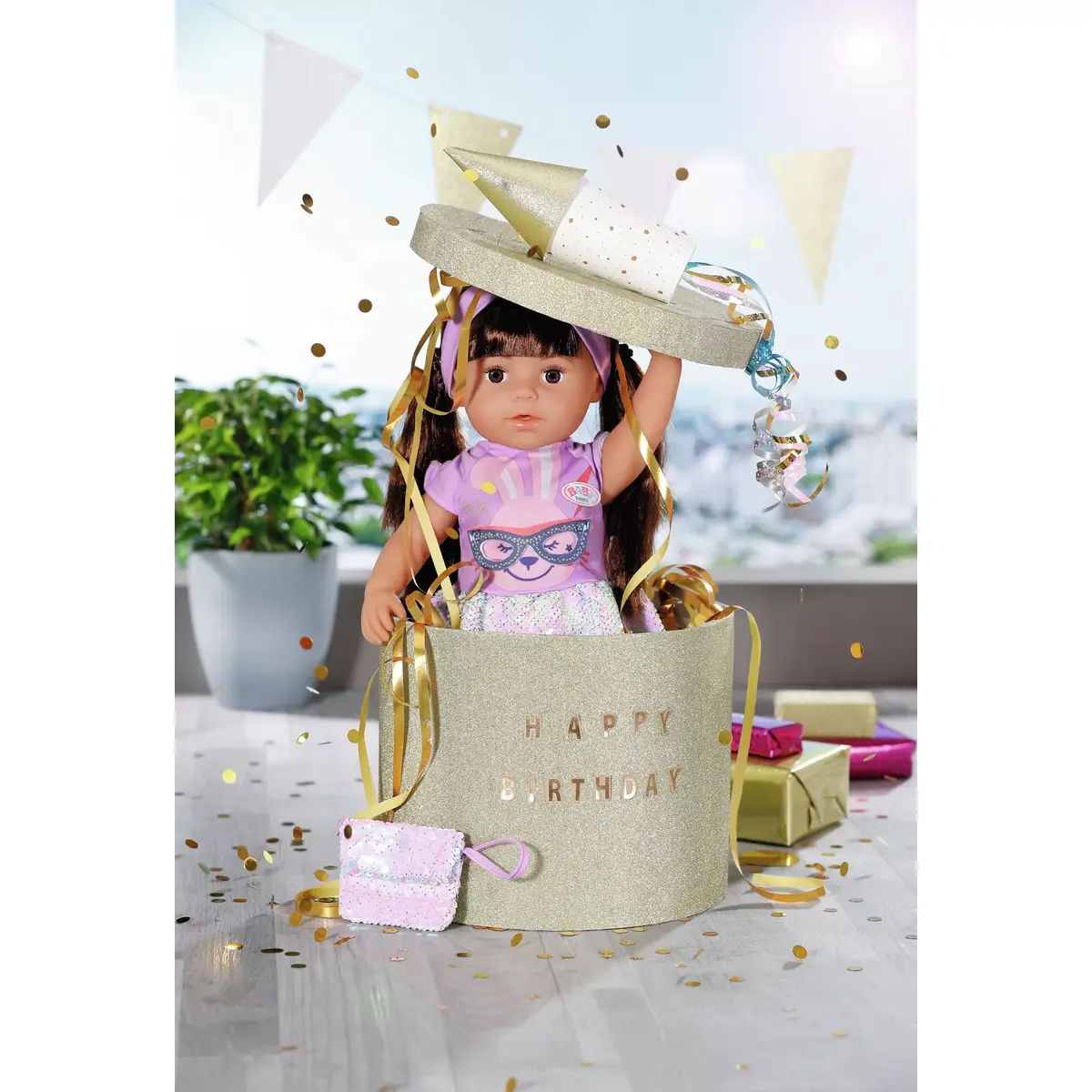 Leļļu apģērbu komplekts BABY born Deluxe Happy Birthday Outfit Photo 6