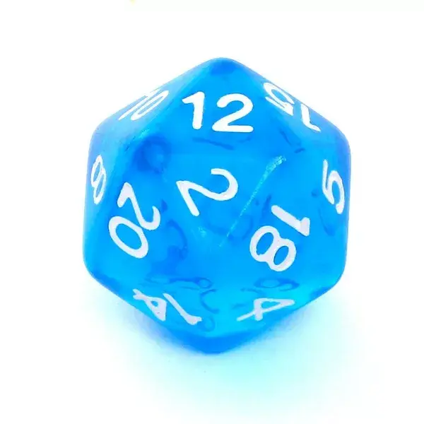 Rebel Crystal RPG kauliņu komplekts zils Photo 3
